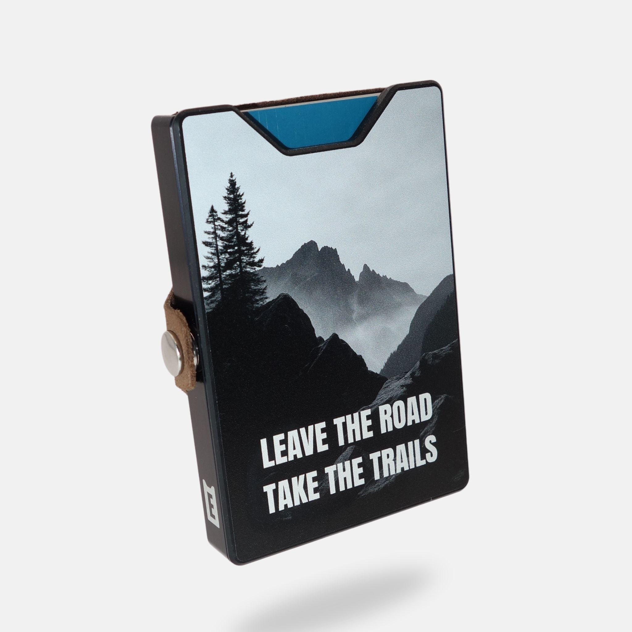 Black Aluminium + Frontplate - Leave the road